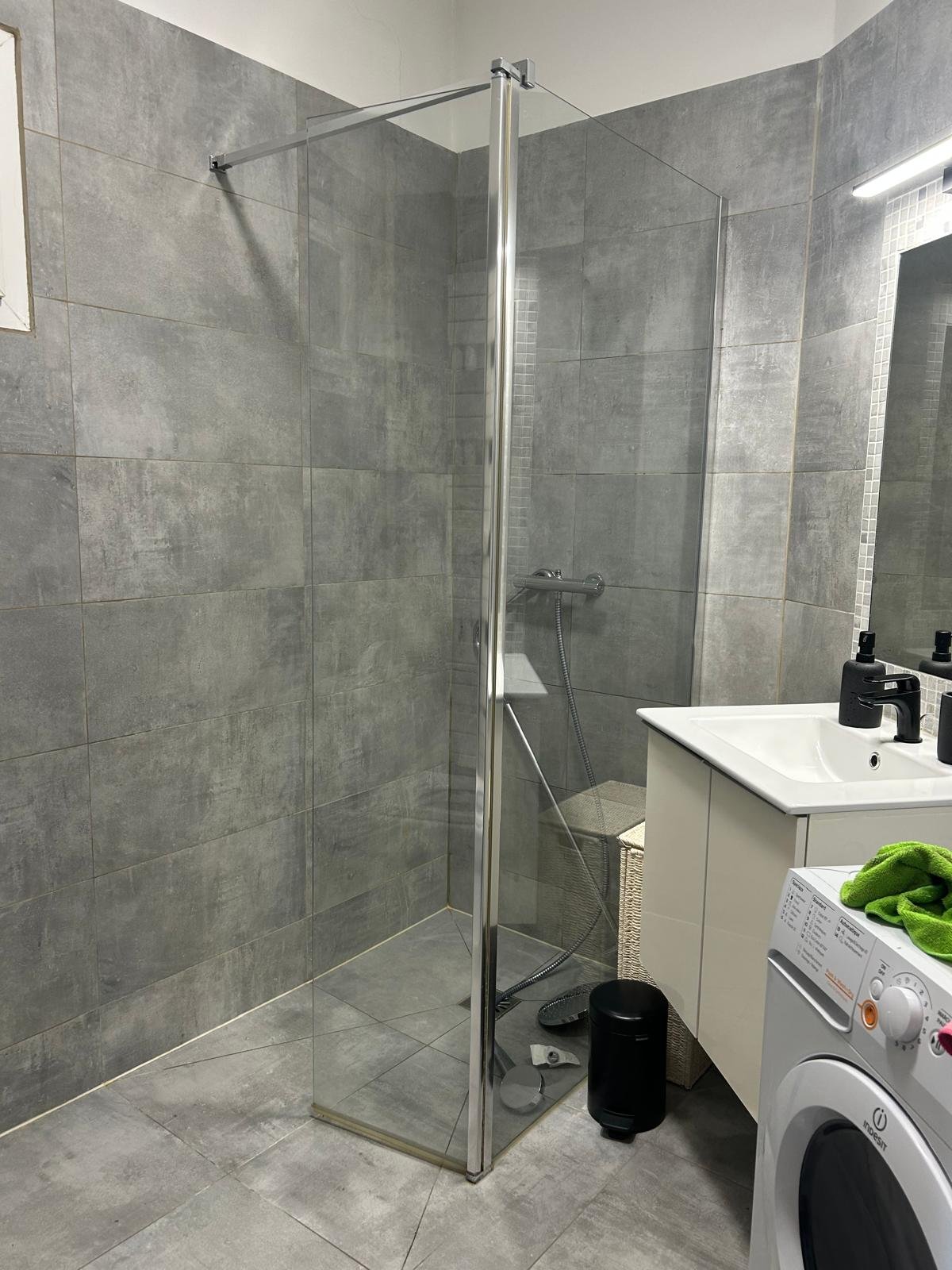 Douche à l'italienne